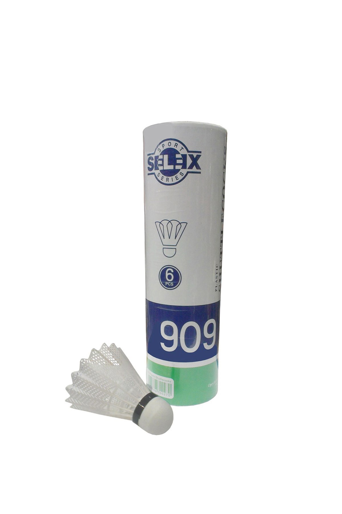 Selex Badminton Topu 909 Badminton Plastik 6lı