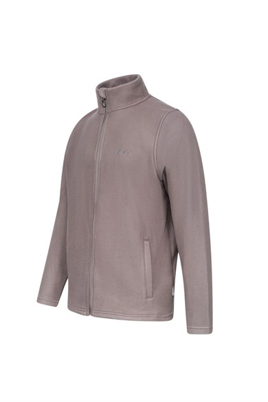 2AS Cork Tam Fermuarlı Erkek Polar Sweatshirt 2ASCORKFBFW