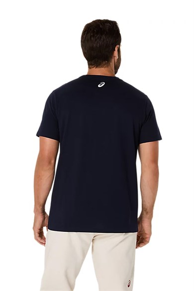 Asics Erkek Tişört Chest Logo SS Tee 2031E659-402