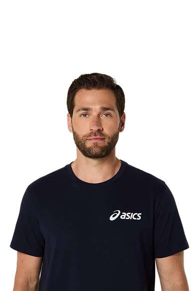 Asics Erkek Tişört Chest Logo SS Tee 2031E659-402