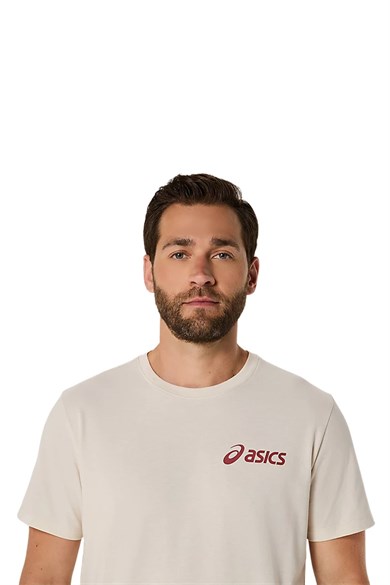 Asics Erkek Tişört Chest Logo SS Tee 2031E659-201