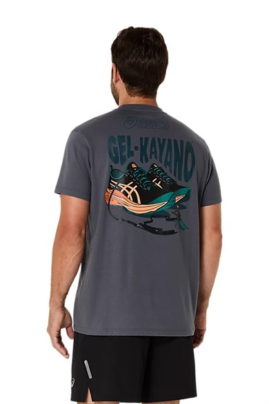 Asics Erkek Tişört Road Graphic SS Tee 2031F026-021