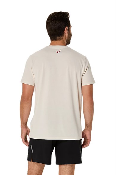 Asics Erkek Tişört Road Graphic SS Tee 2031F026-101