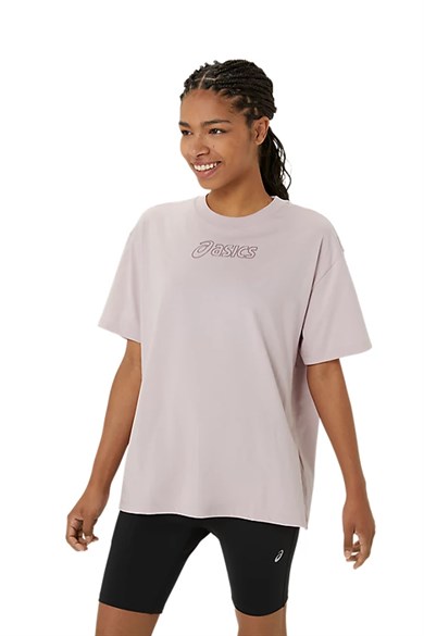 Asics Kadın Tişört Logo Tee 2032C843-700