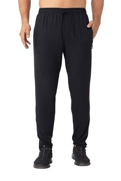 Crozwise Erkek Eşofman Altı Kalın Spor Lycra Pant 2246