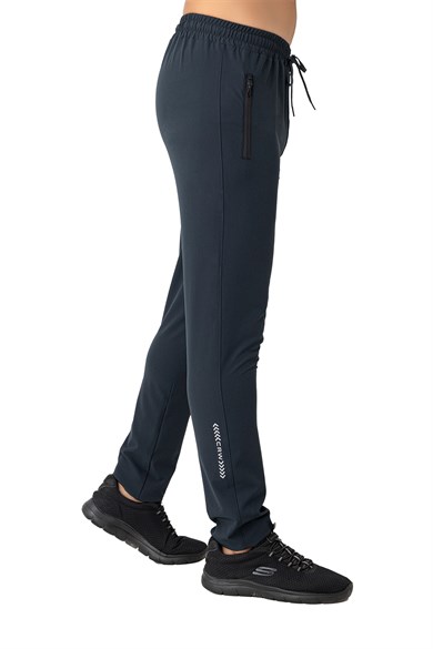 Crozwise Erkek Eşofman Altı Kalın Spor Lycra Pant 2246