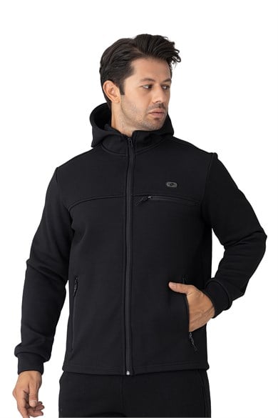 Crozwise Erkek Su İticili Kapşonlu Sweat 6054