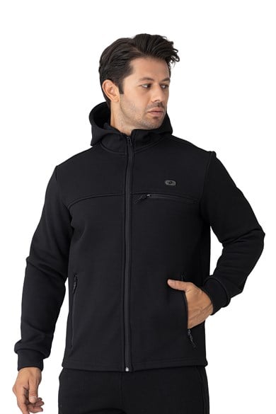 Crozwise Erkek Su İticili Kapşonlu Sweat 6054
