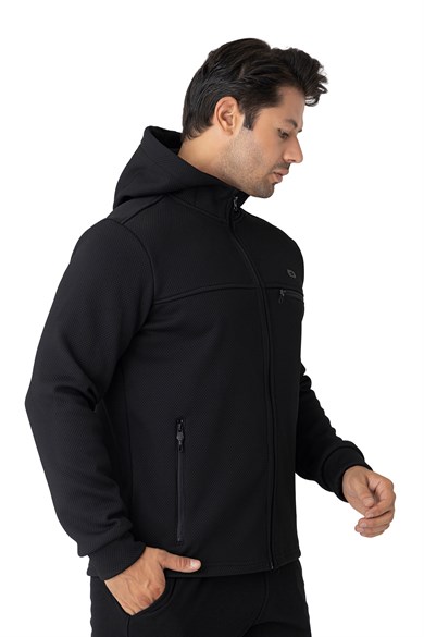 Crozwise Erkek Su İticili Kapşonlu Sweat 6054