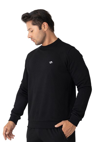 Crozwise Erkek Sweat Üç İplik Sıfır Yaka 6053