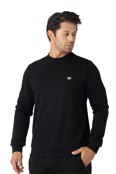 Crozwise Erkek Sweat Üç İplik Sıfır Yaka 6053