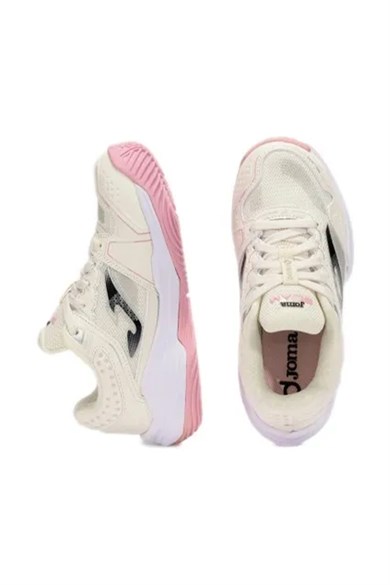 Joma Çocuk Tenis Ayakkabısı Slam Jr 2525 JSLAMW2525OM