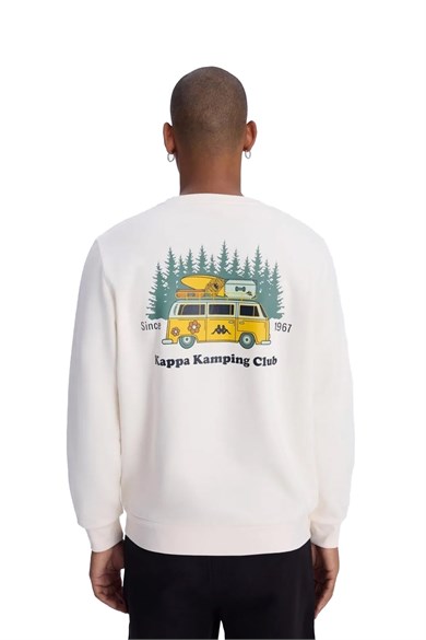 Kappa Erkek Sweatshirt Authentic Authentic Graphik Pyke 361L8IW