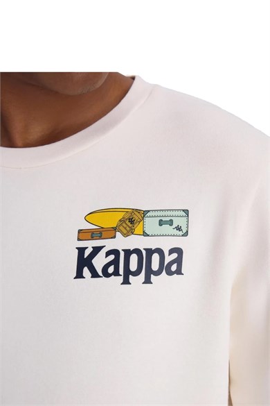 Kappa Erkek Sweatshirt Authentic Authentic Graphik Pyke 361L8IW