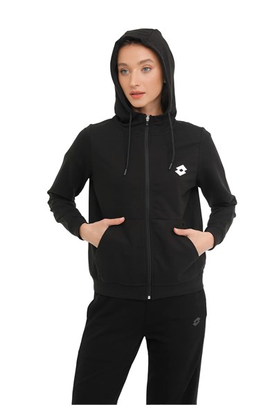 Lotto Kadın Sweatshirt 4M W-Gris Fz Hoodie 4FX 101533713