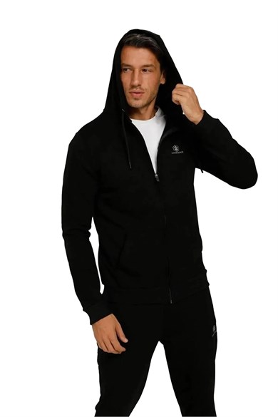Lumberjack Erkek Sweatshirt 3W M-Sn72 Basic Fz Hod 3Pr 101398418