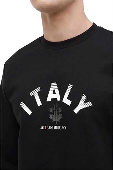 Lumberjack Erkek Sweatshirt 4W, ML Robert 16ITLY72 4PR 101899205