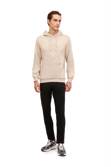 Lumberjack Erkek Sweatshirt Kapşonlu 4W ML Grass 17URB2013 4PR 101889491