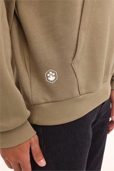 Lumberjack Erkek Sweatshirt Kapüşonlu 4W Ml Filaz 17AFW-87 4Pr 101888060