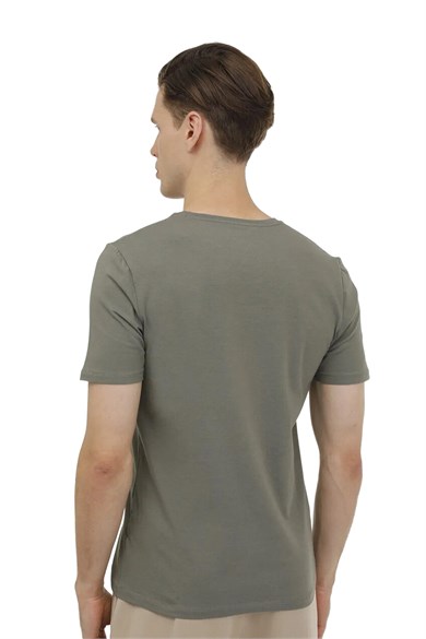 Lumberjack Erkek Tişört 4M M-Ct106 Bsc V Nk T-Sh 4Fx 101497400