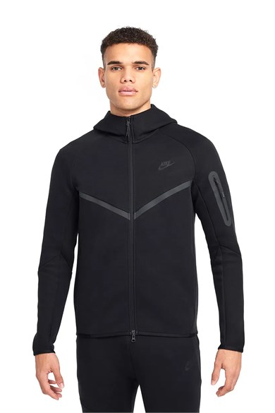 Nike Erkek Sweatshirt M Nk Tch Flc Fz Wr Hoodie Hv0949-010