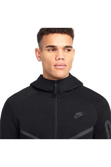 Nike Erkek Sweatshirt M Nk Tch Flc Fz Wr Hoodie Hv0949-010