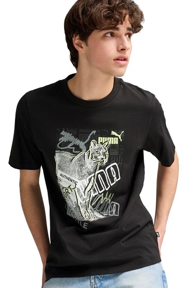 Puma Erkek Spor Tişört Graphics Photoprint Tee 68321301