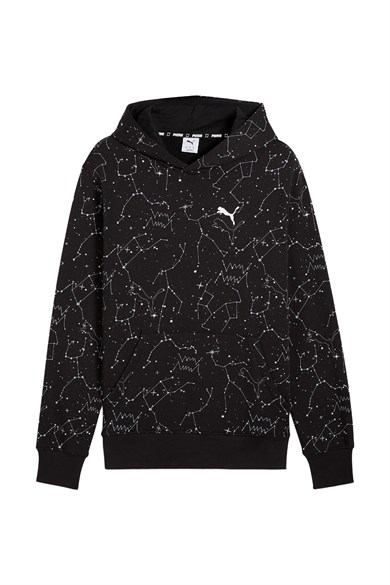 Puma Erkek Sweatshirt Hoopaverse Pullover Hoodie 63290902