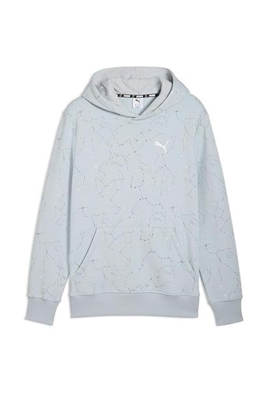 Puma Erkek Sweatshirt Hoopaverse Pullover Hoodie 63290901