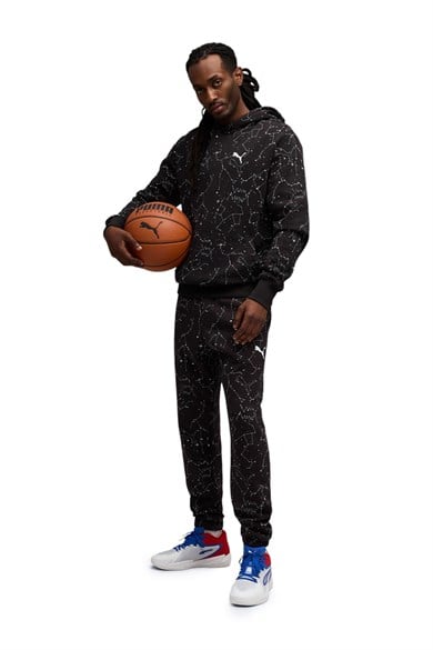 Puma Erkek Sweatshirt Hoopaverse Pullover Hoodie 63290902