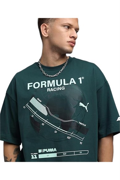 Puma Erkek Tişört F1 Graphic Tee - Relaxed 63265504