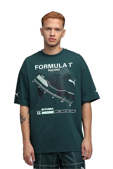 Puma Erkek Tişört F1 Graphic Tee - Relaxed 63265504