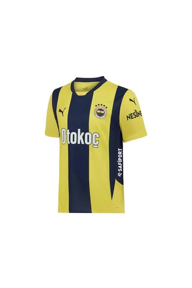 Puma Fenerbahçe 2024/2025 Yeni Sezon Çubuklu Forma FSK Home Jersey Junior 77536401