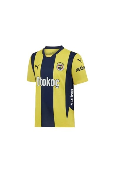 Puma Fenerbahçe 2024/2025 Yeni Sezon Çubuklu Forma FSK Home Jersey Junior 77536401