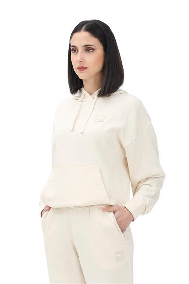 Puma Kadın Sweatshirt Ess Elevated Comfort Hoodie 68501899