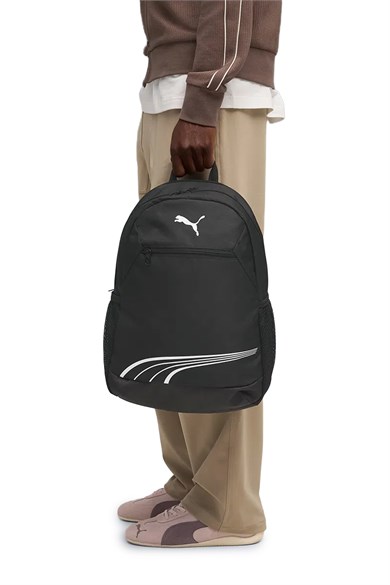 Puma Unisex Siyah Günlük Stil Sırt Çantası Fundamental 09180101