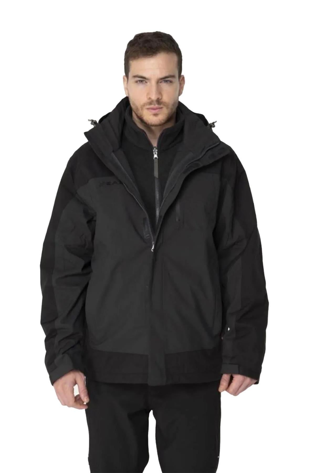 2AS Erkek Mont Elbruz3In1 Jacket 2ASanth2023 2AS 2ASBLACKANTH2023