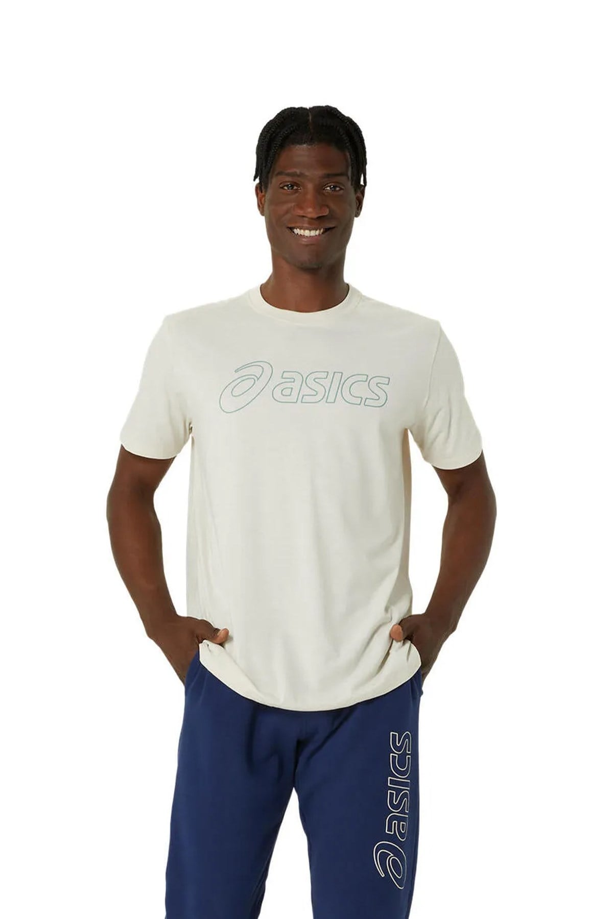 Asics Erkek Tişört Logo Ss Tee 2031E188-200 ASICS 2031E188-200