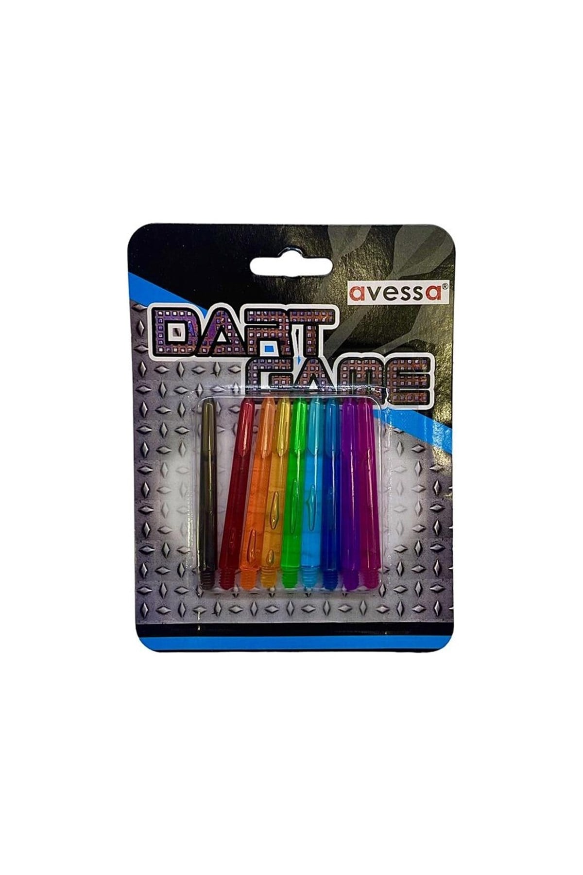 Avessa Renkli Dart Oku Şaftı Plastik 9'lu SHAFT-10 AVESSA SHAFT-10