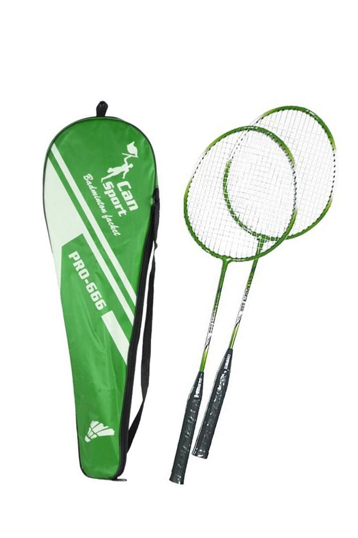 Can Sports Badminton Raketi Çantalı Yeşil Pro-666 CAN SPORTS PRO-666