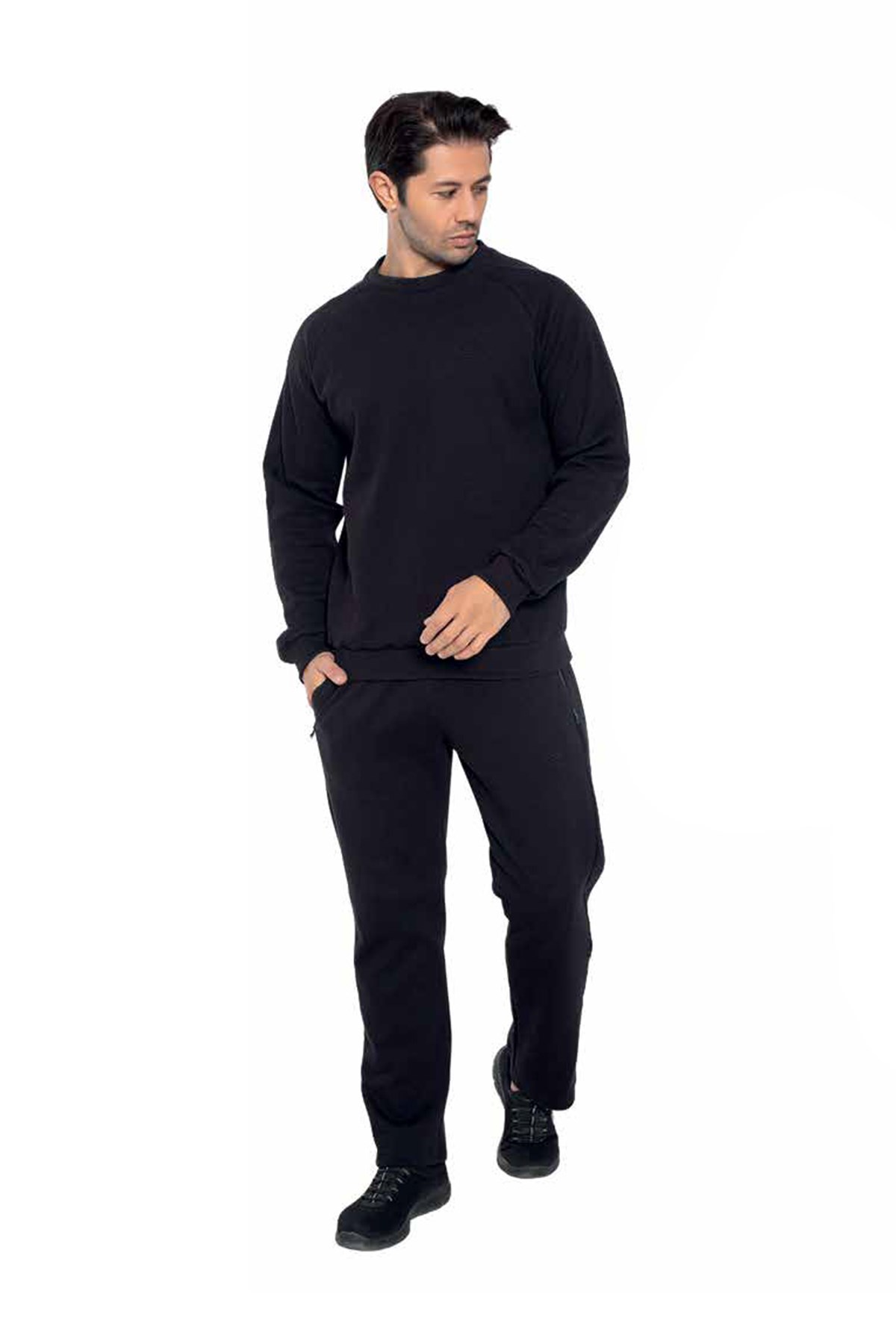 Crozwise Erkek Double Face Sweatshirt 6048-D CROZWİSE 6048-D