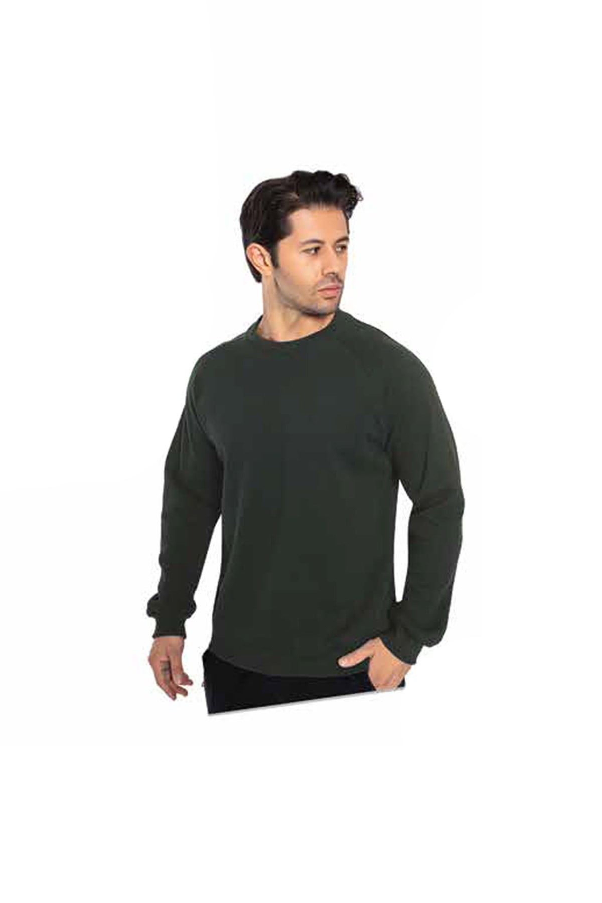 Crozwise Erkek Double Face Sweatshirt 6048-D CROZWİSE 6048-D