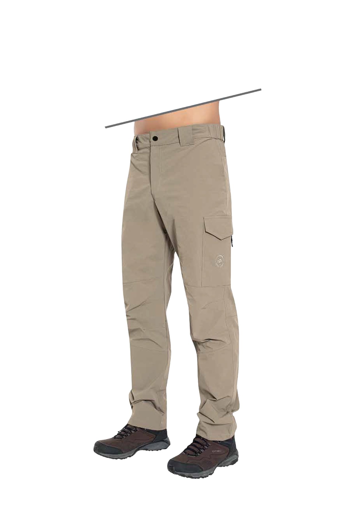 Crozwise Erkek Düz Pantolon Outdoor Ribs 2217 CROZWİSE 2217