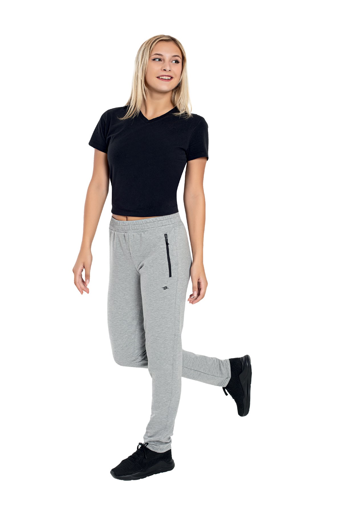 Crozwise Kadın Eşofman Altı İki İplik Pant 2214 CROZWİSE 2214