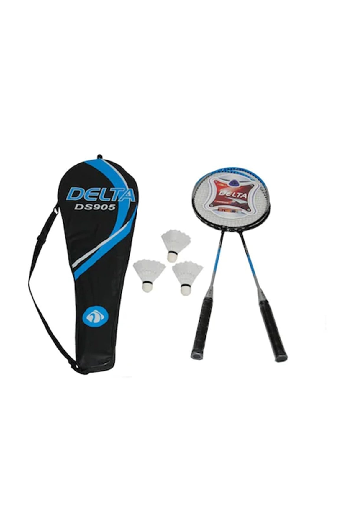 Delta Badminton Seti Set 2 Raket + 3 Top (Çantalı) Bds 509 DELTA BDS 509