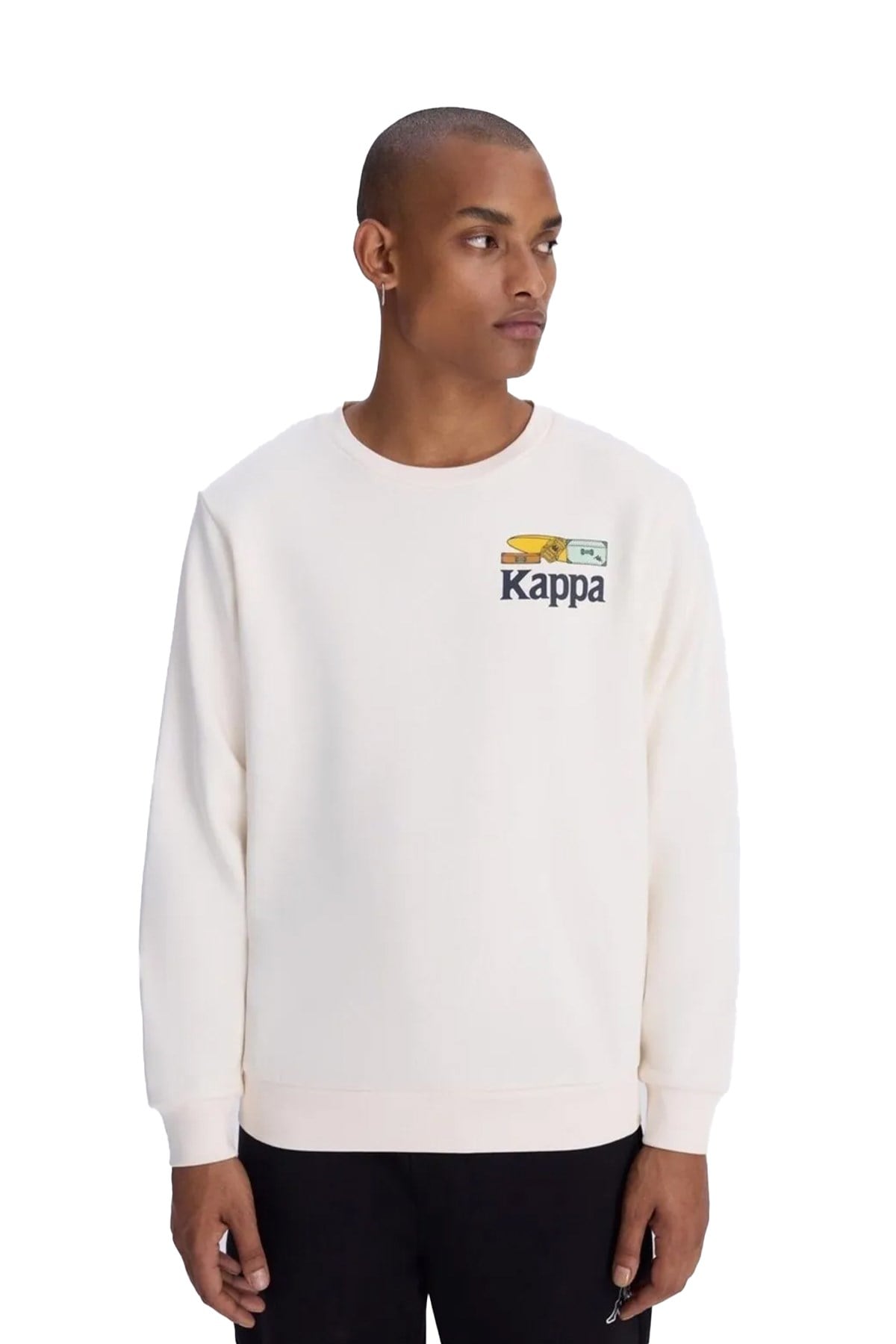 Kappa Erkek Sweatshirt Authentic Authentic Graphik Pyke 361L8IW KAPPA 361L8IW
