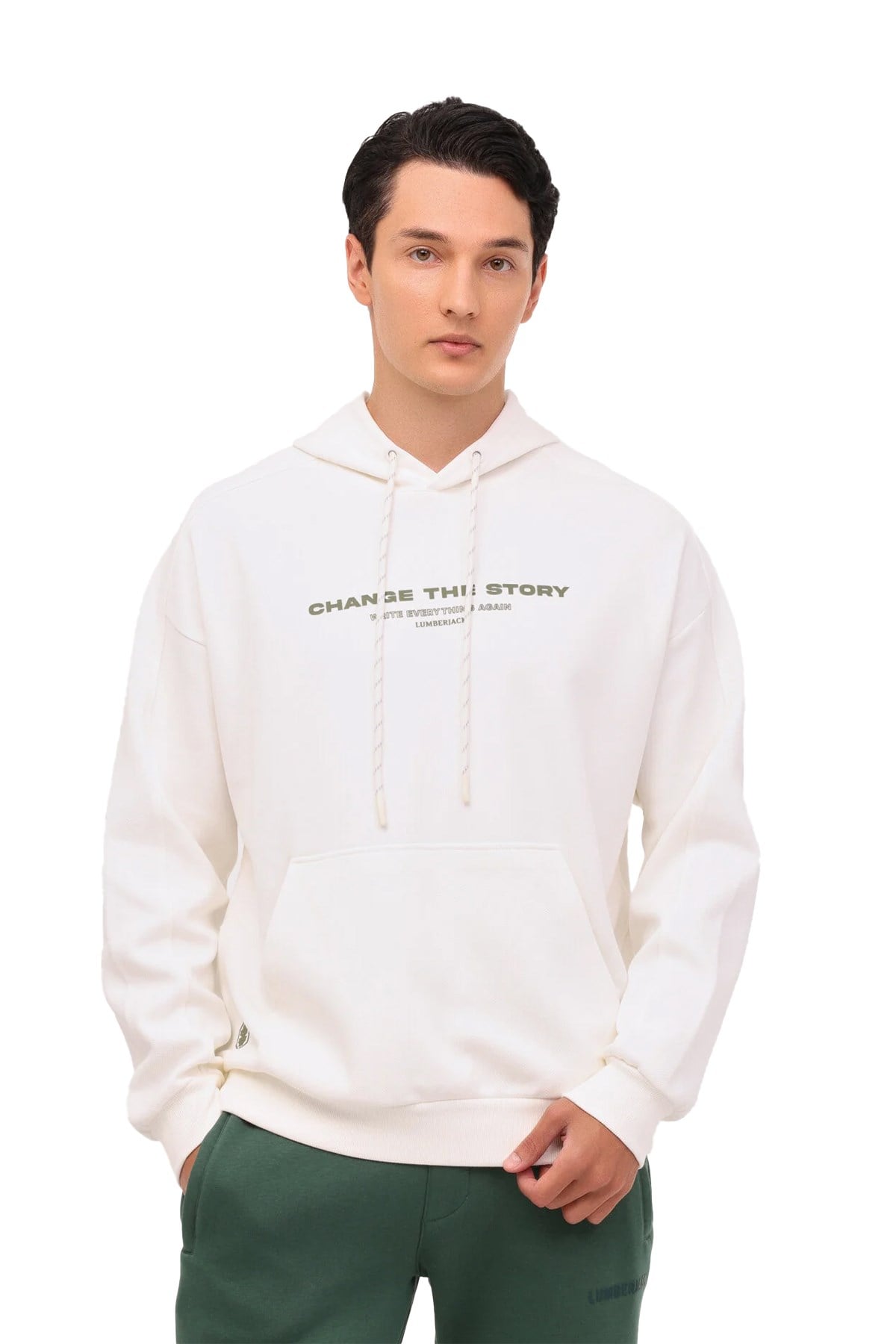 Lumberjack Erkek Kapşonlu Sweatshirt 4W Ml Filaz 17Afw-87 4Pr 101892840 LUMBERJACK 101892840