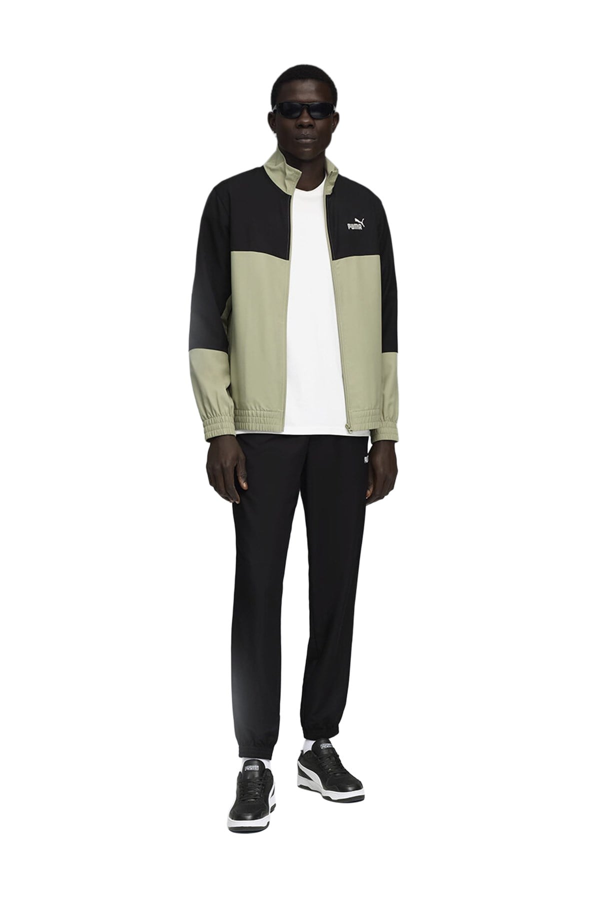Puma Erkek Eşofman Takımı Woven Colorblock 68817382 PUMA 68817382
