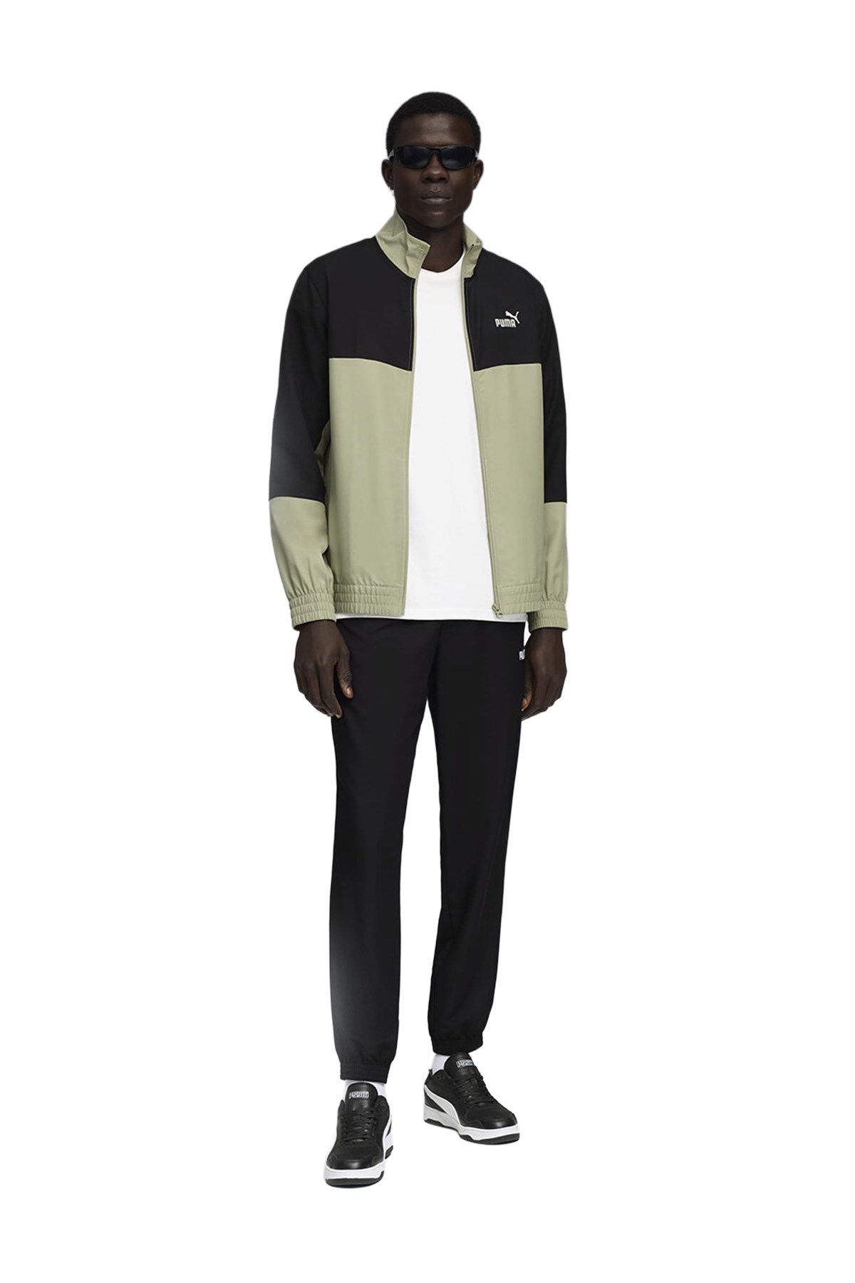 Puma Erkek Eşofman Takımı Woven Colorblock 68817382 PUMA 68817382