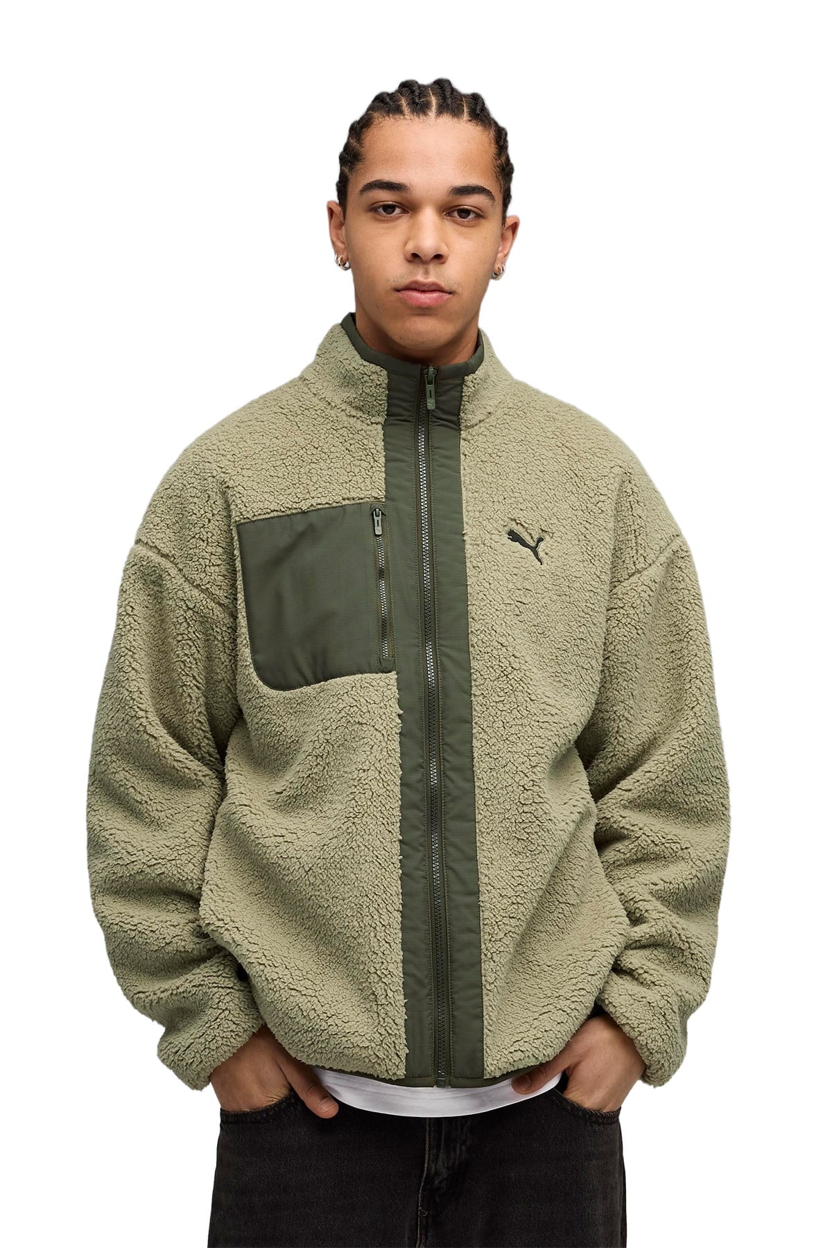Puma Erkek Mont Reversible Sherpa Jacket 68837182 PUMA 68837182